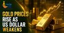 Gold prices rise