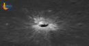 NASA moon crater