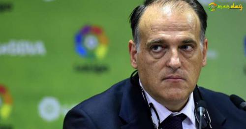 La Liga chairman Javier Tebas (AFP Photo)