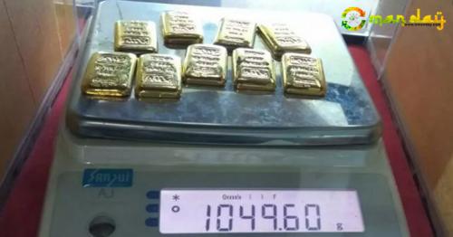 Oman crime: Gold seized on Muscat-India flight