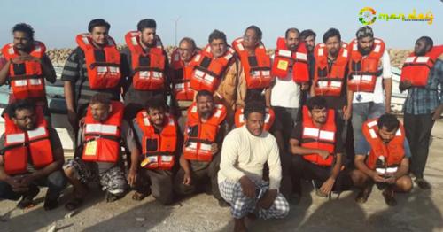 Omani hero’s race against time as ship sank
