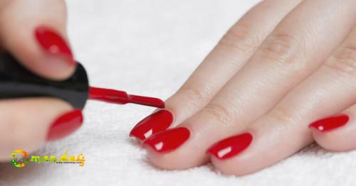 What happens in the body 10 hours after applying nail polish?