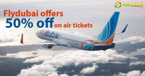 Flydubai offers 50% off on air tickets