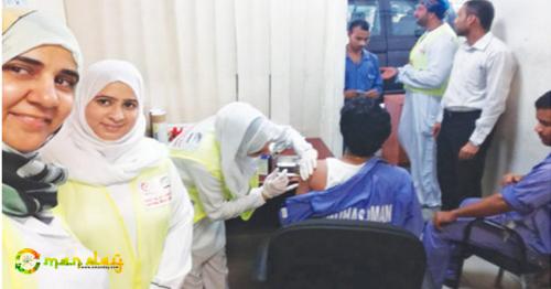 740,000 receive measles vaccination in three days