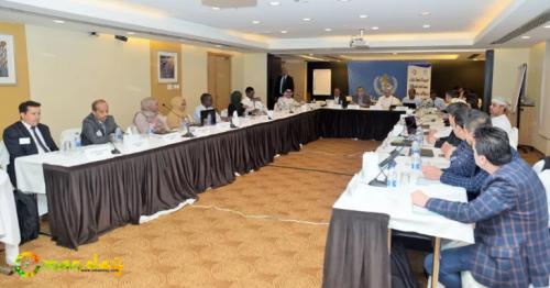 Ministry of Health officials attending the WHO workshop on malaria.