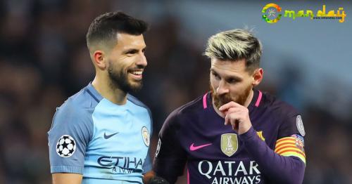 Aguero Accepts Prospect of Man City Signing Messi is ’Complicated’