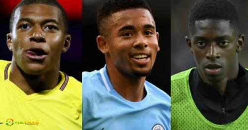 MBappe, Gabriel Jesus and Dembele make golden boy final three