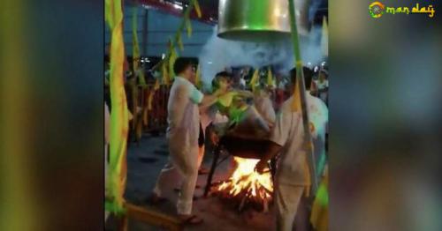 Man steams himself to death inside boiling wok