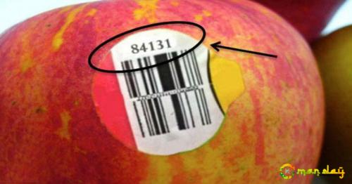 In Case You See This Label on Some Fruit, NEVER Buy It! This Is Why!