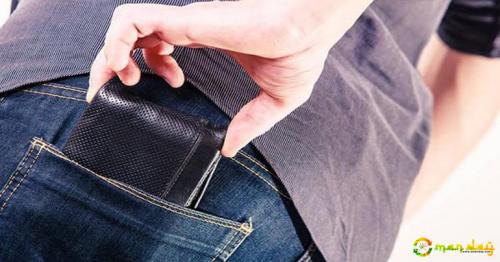 Keeping Wallet In Your Back Pocket Can Be A Real Sign Of Danger