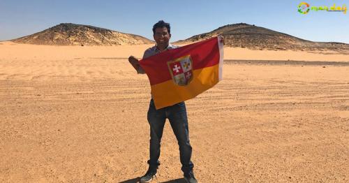 Meet Indore&rsquo;s Suyash Dixit - The Indian who declared himself &rsquo;king&rsquo; of no man&rsquo;s land between Egypt and Sudan