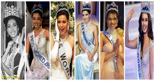 List of all Indian Beauty Queens Who Have Won the Title