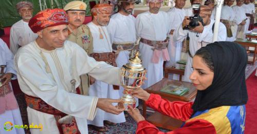 Annual horse race of Royal Cavalry held in Suhar
