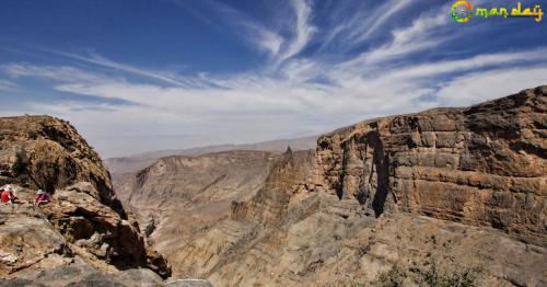 Temperatures dropped to minus zero degrees in some places at the Al Hajar Mountain Range in Oman