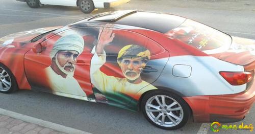 Football fans in Oman are “temporarily” allowed to decorate their cars to support the national team, Royal Oman Police tweeted.