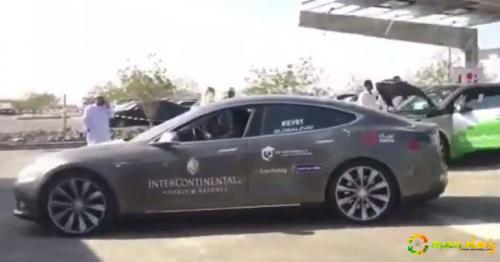 Muscat gets first electric vehicle charging station