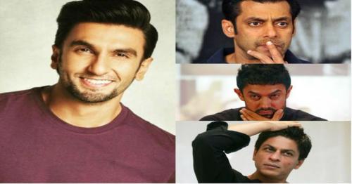 Salman Khan, Shah Rukh Khan and Aamir Khan can never break Ranveer Singh’s this box office record