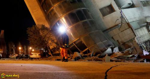 Aftershocks rattle Taiwan as quake toll rises to 10, 58 missing