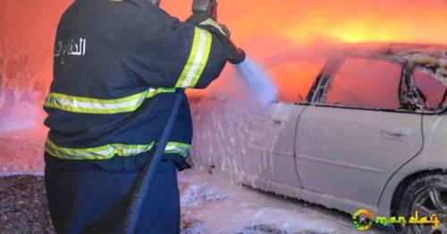 Car blaze reported at residence in Oman