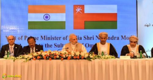 Indian PM Modi meets top business leaders in Oman