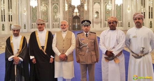 Indian PM Modi visits Sultan Qaboos Grand Mosque and Shiva temple in Muscat