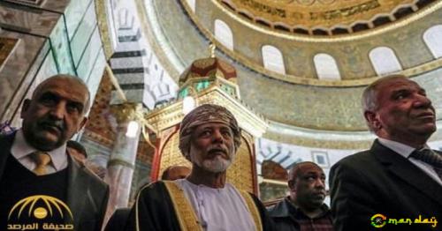 Oman’s foreign affairs minister Yousuf Bin Alawi visited the Al Aqsa mosque in Jerusalem