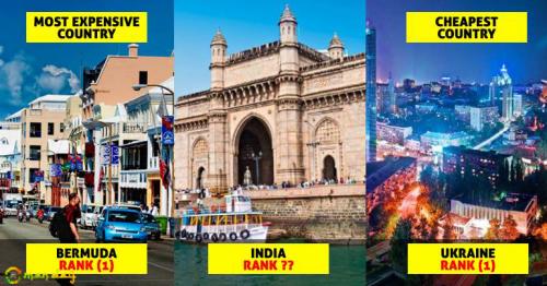 List Of Top 10 Expensive & Top 10 Cheapest Countries Out. Check Where India Stands