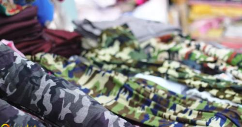 Military clothing and camouflage fabrics is banned in Oman
