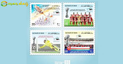 Oman Post unveils stamps to honour football players