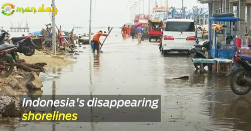 Indonesia’s disappearing shorelines