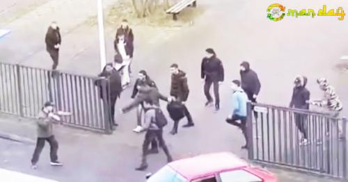 
Dutch students fend off ‘disturbed’ knifeman armed with 2 blades (VIDEO)