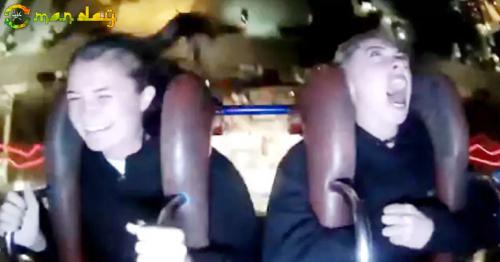 Twitter Is Laughing Hard At This Woman’s Meltdown On A Theme Park Ride