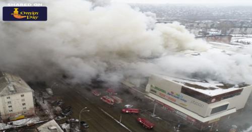 Fire engulfs shopping mall in western Siberia: 37 dead, scores missing as 300 rescue personnel bring blaze under control
