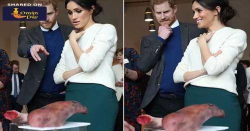 Prince Harry, Meghan Markle Were Totally Creeped Out By A Fake Foot
