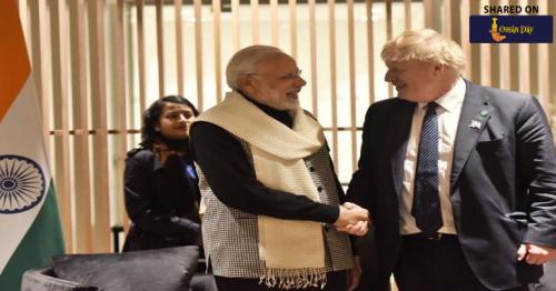 PM arrives in UK, Economy and Terrorism on top priorty