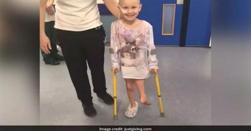 This 7-year-old girl has leg reattached backwards so she can dance again?