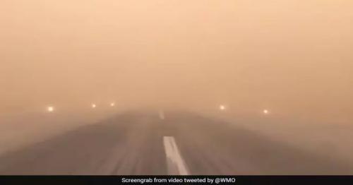 Saudi Arabia: This pilot skillfully land a plane in the middle of a sandstorm