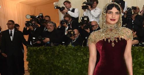 Priyanka Chopra stuns in an elegant dress at the 2018 Met Gala