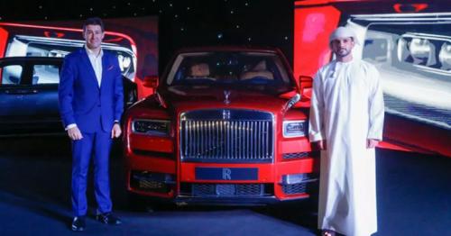 Rolls Royce’s first SUV Cullinan unveiled in Muscat