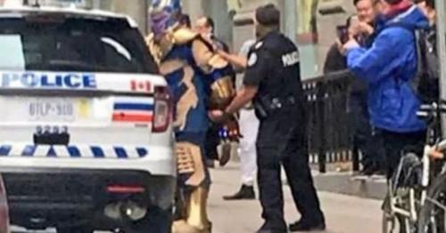 Avengers: Infinity War villain ’Thanos’ arrested by Toronto Police