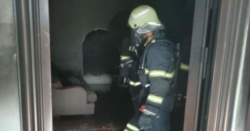 Four houses in Oman went up in flames