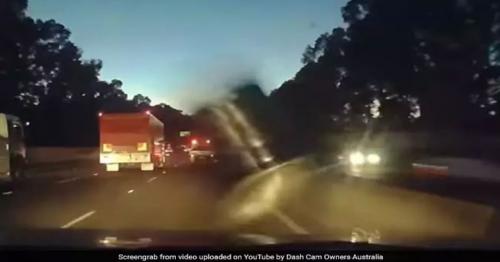 Australian motorist receives unexpected beer delivery