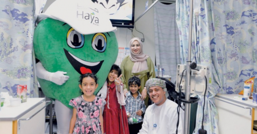 Haya Water, Campaigns, Hospitals