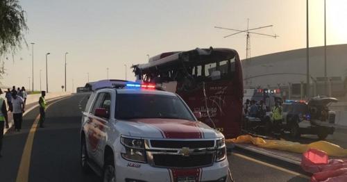 Accident, Muscat, Dubai, Bus,killed