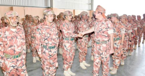 The Royal Army of Oman ,Omani-Italian Joint Exercise