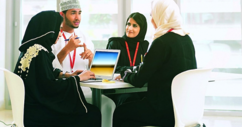 Omani students, own business,surveys