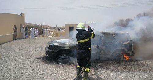  vehicle fires,Oman,Public Authority for Civil Defence and Ambulance