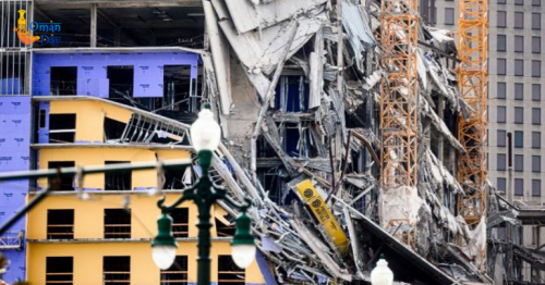 One killed, 18 injured in New Orleans hotel collapse
