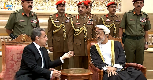 Oman’s new leader receives dignitaries