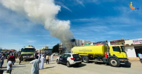 Firefighters douse blaze at store in Oman